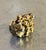 Mid-Century Modern Sarah Coventry Gold Tone Adjustable Grape Bunch Ring For Sale - Image 3 of 5