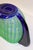 Mid-Century Modern Green and Blue Murano Glass Vase For Sale - Image 10 of 13