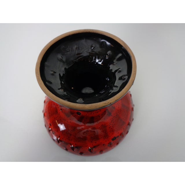 Italian Strawberry Ceramic Vase by Fratelli Fanciullacci for Bitossi, 1960s For Sale - Image 13 of 18