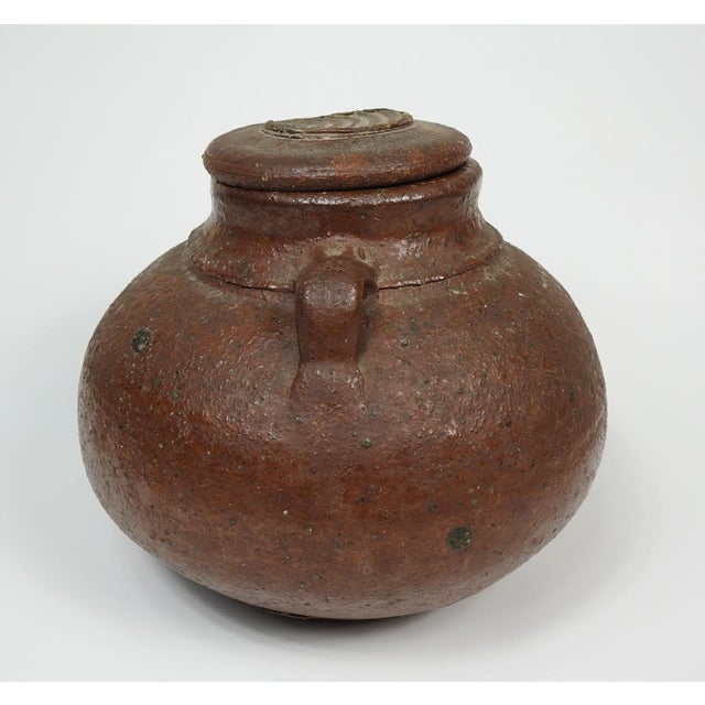 Late 20th Century Evelyne Porret Michel Pastore Pottery Jar For Sale - Image 4 of 8