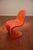 Herman Miller Vintage Herman Miller Verner Panton Chairs in Orange — Set of 3 For Sale - Image 4 of 7
