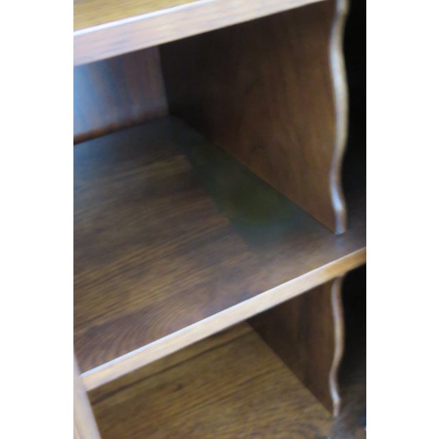 Brown Henredon Campaign Style Tall Narrow Lacquered Armoires Chifforobes a Pair 6255 For Sale - Image 8 of 18