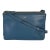 Blue Lambskin Small Trio Crossbody Bag For Sale
