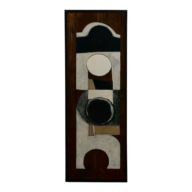 1960s Vintage Mixed Media Assemblage For Sale