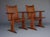 Set of Scandinavian Oregon Pine Armchairs, 1930s For Sale - Image 6 of 17