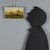 Oil on canvas. The signature, location Monza, and a dedication to a friend are present at the bottom left. The Monza...