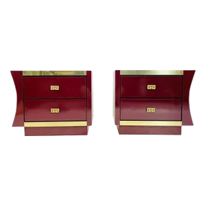 Pair of Nightstands by Jafan Corporation, Usa 1960's
