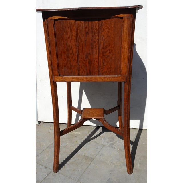 Art Nouveau Arts and Crafts Display Cabinet, 1890s For Sale - Image 11 of 18