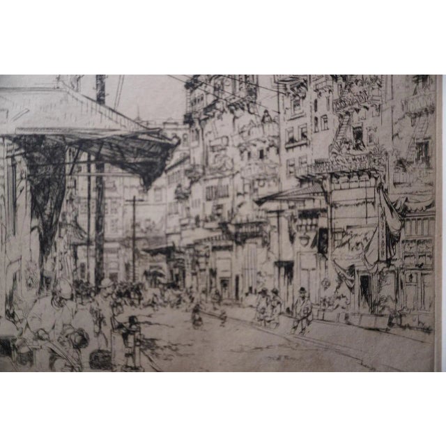 1920s John William Winkler, Etching of San Francisco c.1920 For Sale - Image 5 of 5