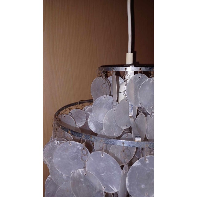 Mid-Century Modern Hanging Lamp in the style of Verner Panton, 1960s For Sale - Image 4 of 18