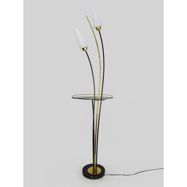 Arlus Vintage Floor Lamp from Maison Arlus, 1950s For Sale - Image 4 of 11