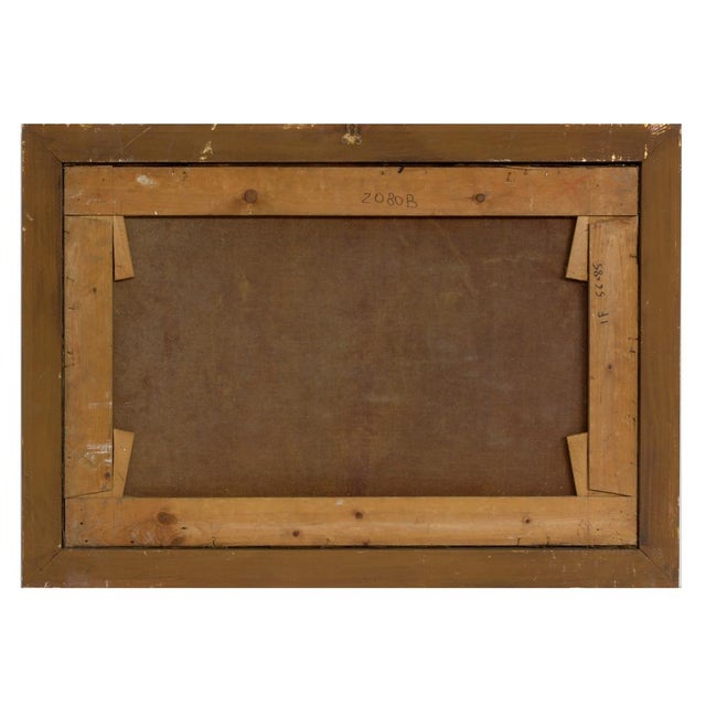 E. De Blasi, Romantic Scene, Early 1900s, Oil on Canvas For Sale - Image 7 of 8