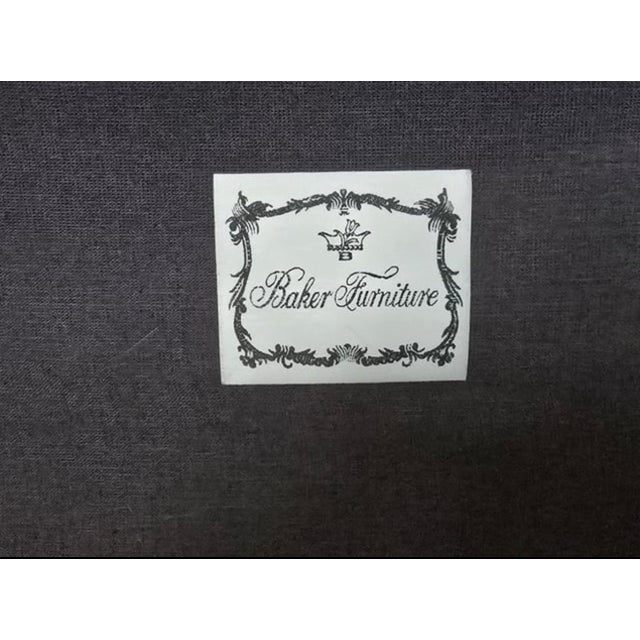 1940’s Baker Club Chair With New Fabric For Sale In New York - Image 6 of 6