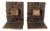 Vintage Brutalist Bronze Bookends, 1960s, Set of 2 For Sale
