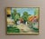 1980s Ulfe, Street with Houses and Trees, 1982, Oil on Canvas, Framed For Sale - Image 5 of 18