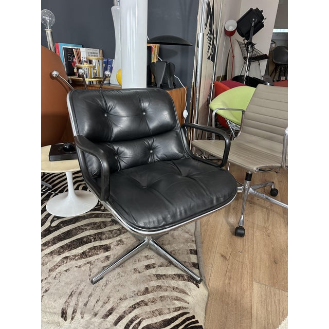 Armchair by Charles Pollock for Knoll Inc., 1960s For Sale - Image 3 of 7