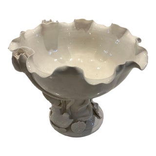 Asian Lotus Bowl With Birds For Sale