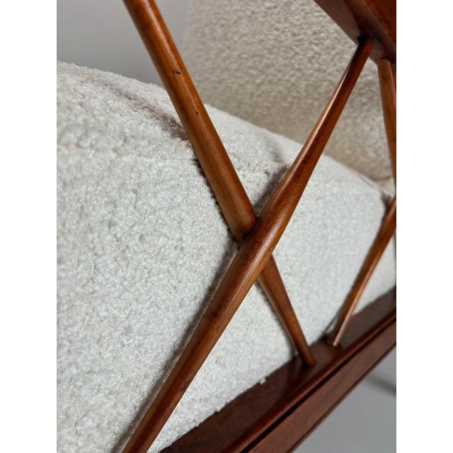 1950s Mid-Century Modern Italian Lounge Chair by Paolo Buffa, 1950s For Sale - Image 5 of 15