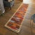 1970s Hand Knotted Flat Weave Moroccan Runner For Sale - Image 5 of 5