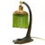 Metal Table Lamp with Floral Motifs, Austria-Hungary, Early 20th Century For Sale - Image 12 of 12