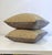 Yellow Textural Masterpiece, Warm Earthy Palette & Fancy Yarns – A Set of 2 Decorative Pillow Covers 28” X 20” For Sale - Image 8 of 16