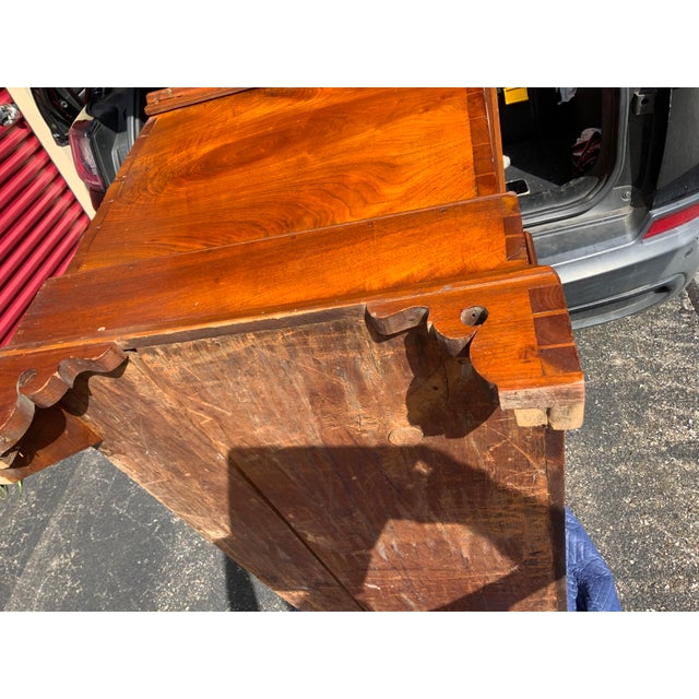 American Walnut Chippendale Mule Chest For Sale - Image 3 of 18