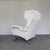 Large Vintage Lounge Chair in Fabric and Metal, 1960s For Sale - Image 12 of 15