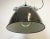 Grey Explosion Proof Lamp with Black Enameled Shade from Elektrosvit, 1970s For Sale - Image 4 of 13