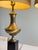 1970s 1970s Pair of Neoclassical Brass Urn Table Lamps on Wood Bases With Linen Shades in Style of Maison Jansen / James Mont For Sale - Image 5 of 12