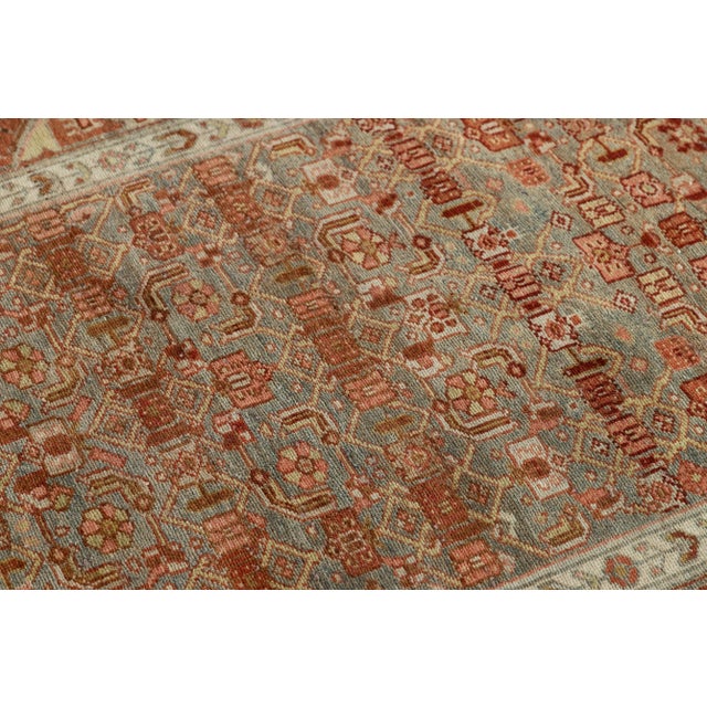 Early 20th Century Antique Malayer Wool Runner Rug For Sale - Image 10 of 13