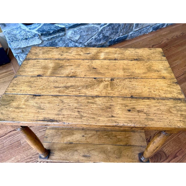 2000 - 2009 Guy Chaddock Hand Crafted Stained Maple Accent Side Table For Sale - Image 5 of 7