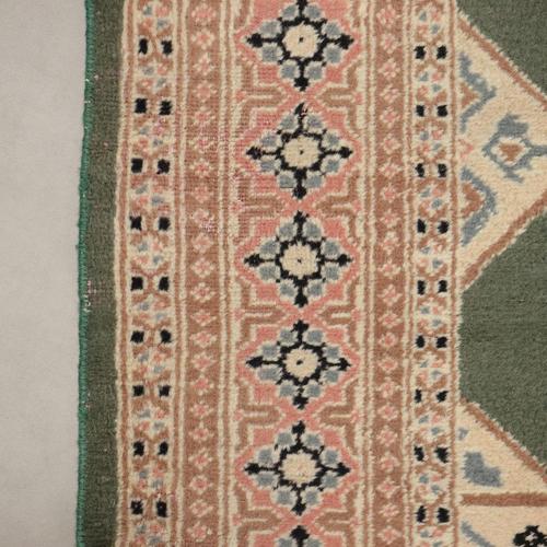 Indian Tappeto Kashmir Rug in Wool For Sale - Image 7 of 9