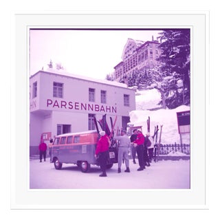 Toni Frissell, Ski Bus, 1954 / 2020s, C Print, Framed For Sale