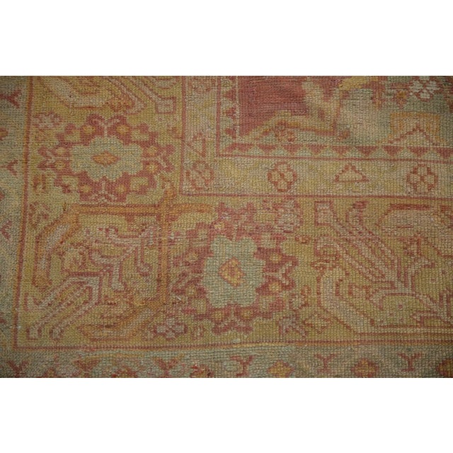 Vintage Distressed Oushak Carpet - 8'9" X 11'7" For Sale - Image 12 of 12