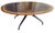Baker Furniture Stately Homes Sheraton Regency Oval Banded Walnut and Birdseye Maple Dining Table - Extraordinary Piece...