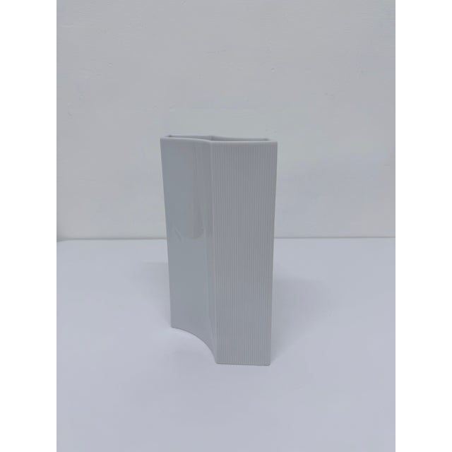 Sami Wirkkala Bisque Porcelain Vase for Rosenthal Studio-Line, Germany 1980s For Sale - Image 12 of 13