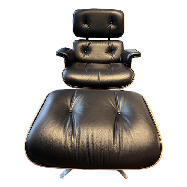 Eames Lounge Chair + Ottoman For Sale