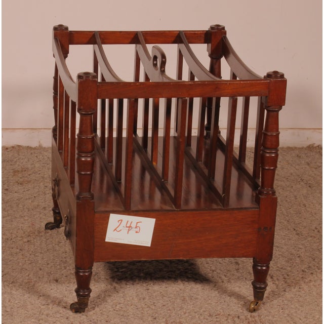 Regency Mahogany Canterbury Chair, Early 19th Century For Sale - Image 6 of 9