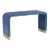 Chelsea House Waterfall Console in Blue For Sale