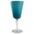Blue 1960s Italian Teal Glass Goblet For Sale - Image 8 of 18