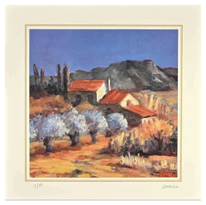 After Nicholas Verrall, Landscape, Lithograph, Late 20th Century