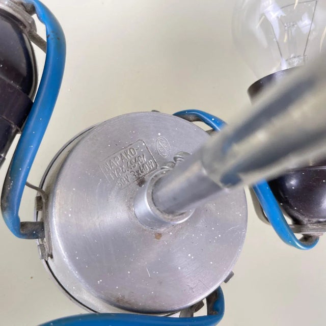 Mid-Century Glass Pendant from Napako, Czechoslovakia, 1960s For Sale - Image 6 of 10