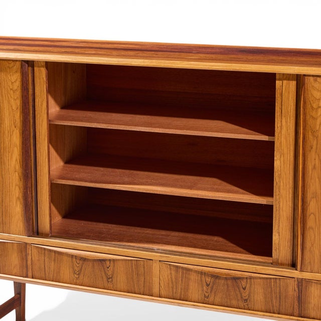 e.w. Bach for Sejling Mid Century Danish Rosewood Credenza For Sale - Image 11 of 11