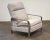 A mid century modern recliner lounge chair designed by Milo Baughman and made by the Design Institute of America. Flatbar...