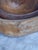Brown Hand Carved Iroko Wood Partitioned Leaf Bowl For Sale - Image 8 of 11