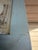 Vintage Etched Glass Carved Wood Console Table For Sale - Image 10 of 16