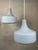 Vintage Opaline Pendant Lamps, 1970s, Set of 2 For Sale - Image 10 of 10