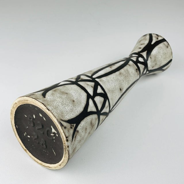 Mid-Century Ceramic Vase from Bay Keramik, West Germany, 1960s For Sale - Image 4 of 13