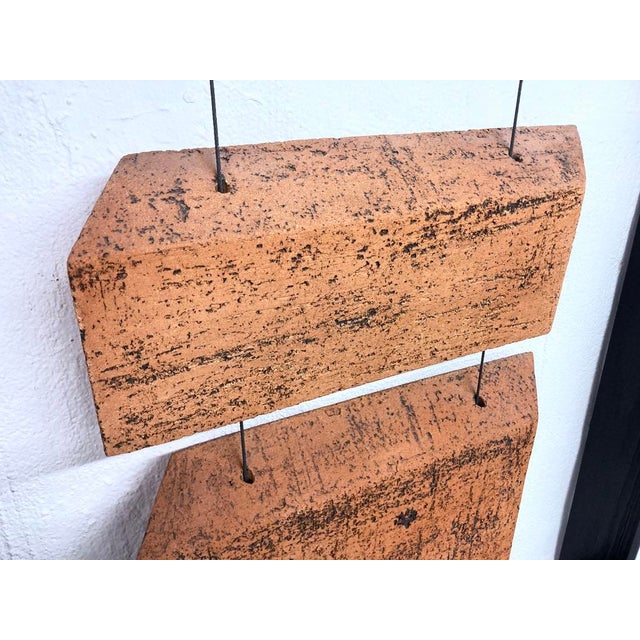 Framed Terracotta Wall Sculpture, 1980s For Sale - Image 10 of 18