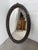 Vintage Brutalist Oval Chain Mirror, 1950 For Sale - Image 16 of 18